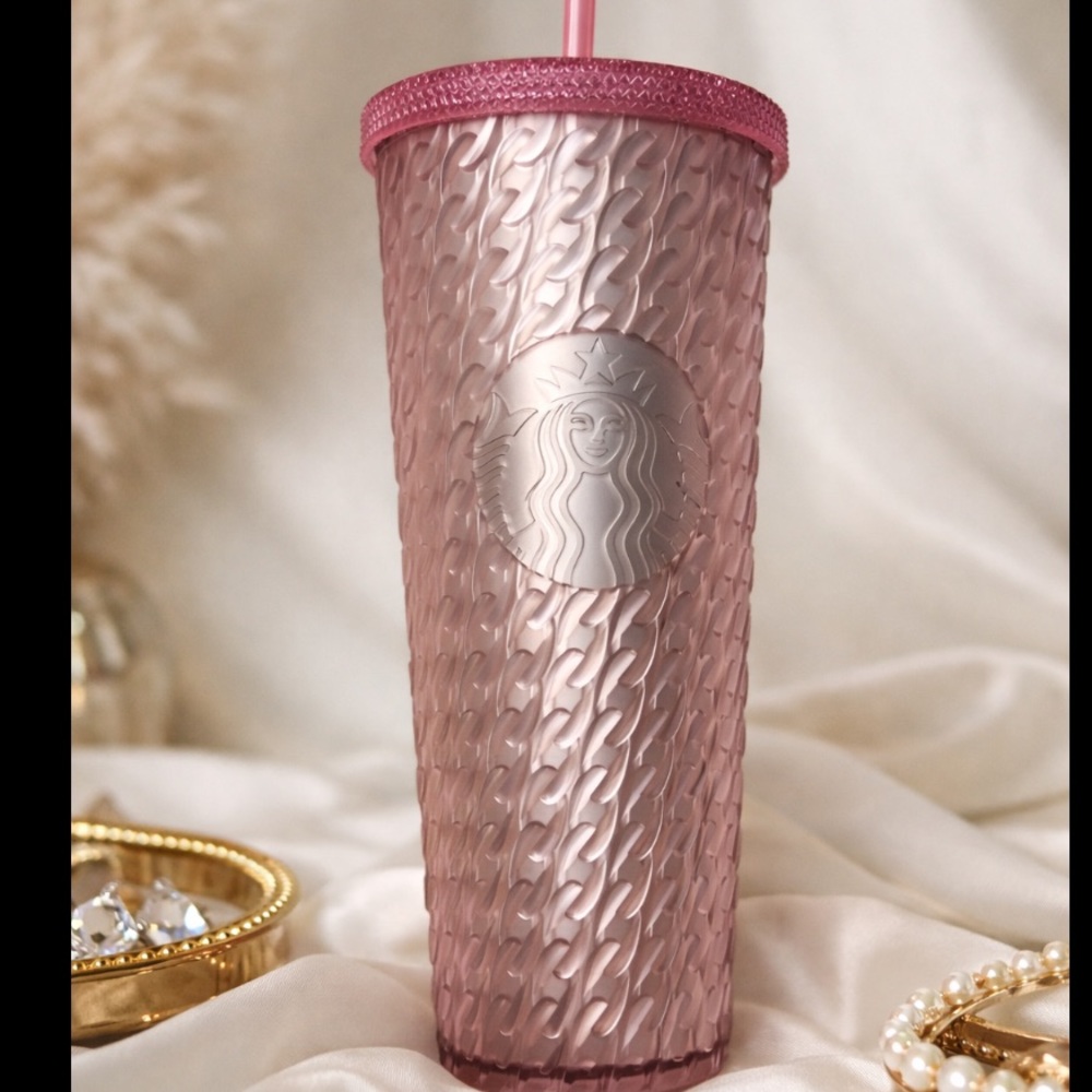 Starbucks Venti Tumbler with Straw Pink NWT - Picture 1 of 5